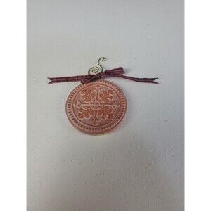 COOKIE PRESS XMAS ORNAMENT DEMDACO FOLIAGE STONEWARE BY TIGUE & TURNER RECIPE